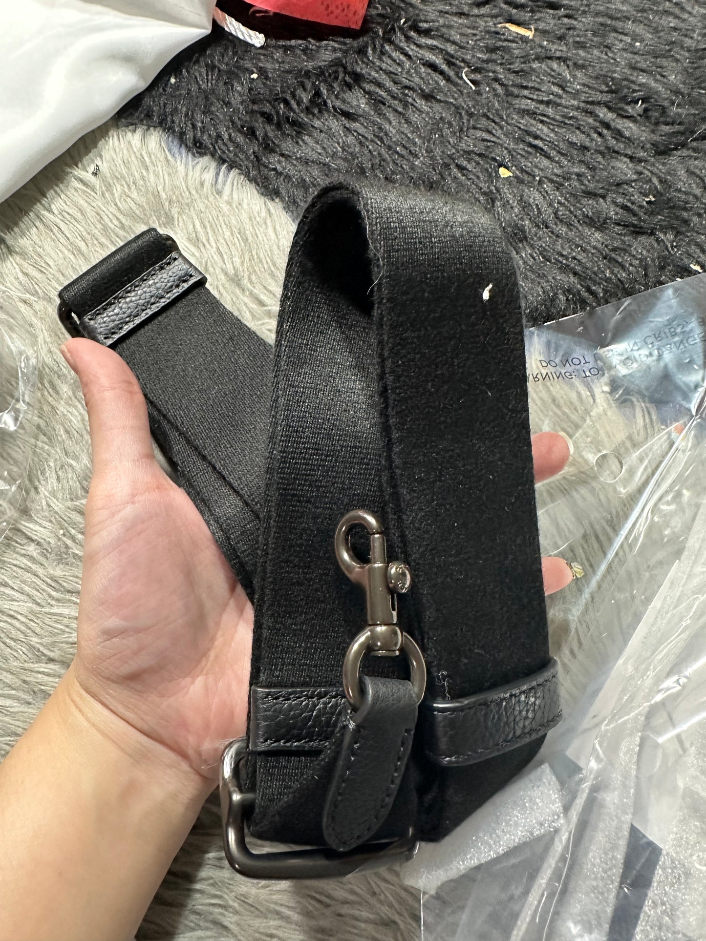 AUTHENTIC/ORIGINAL Preloved Coach Retail Charter Crossbody 19 Men's Bag Signature Canvas Black