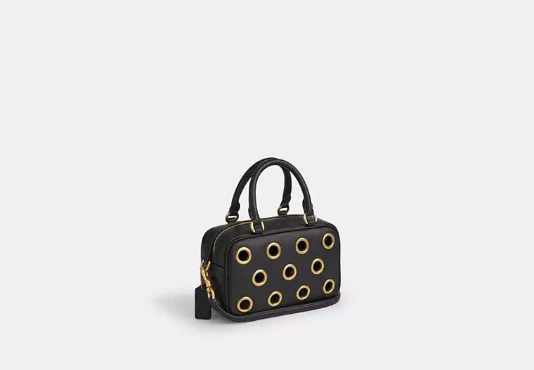 AUTHENTIC/ORIGINAL COACH Satchel Crossbody Bag With Grommets