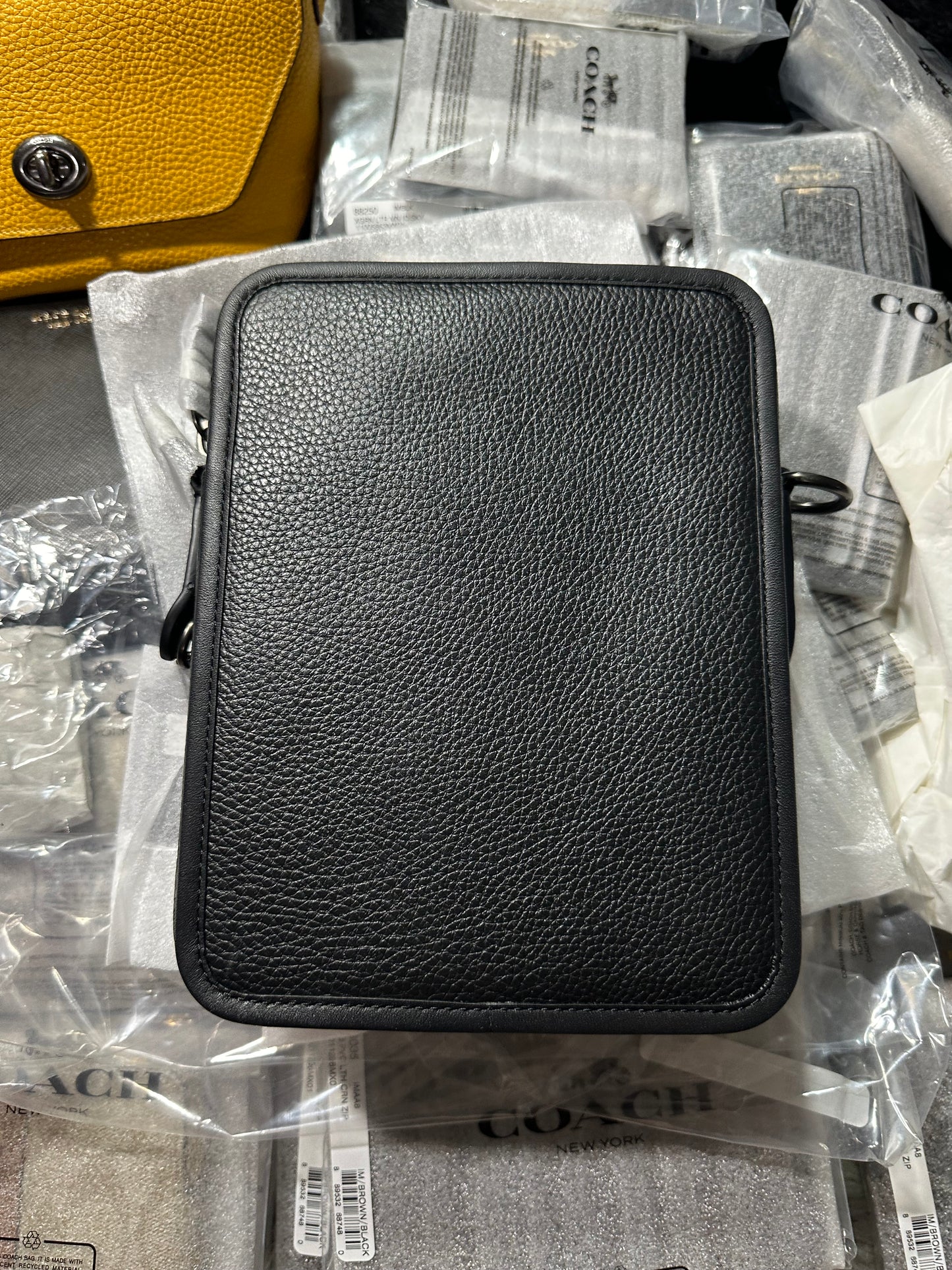 AUTHENTIC/ORIGINAL Coach Sullivan Crossbody Men’s Bag Black
