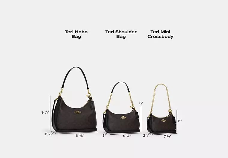 AUTHENTIC/ORIGINAL COACH Teri Shoulder Bag With Cherry Print