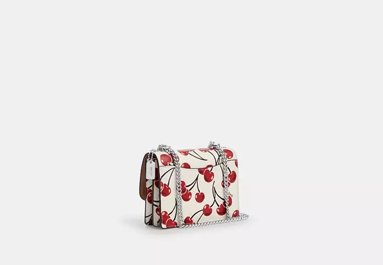 AUTHENTIC/ORIGINAL COACH Mini Klare Crossbody Bag With Cherry Print