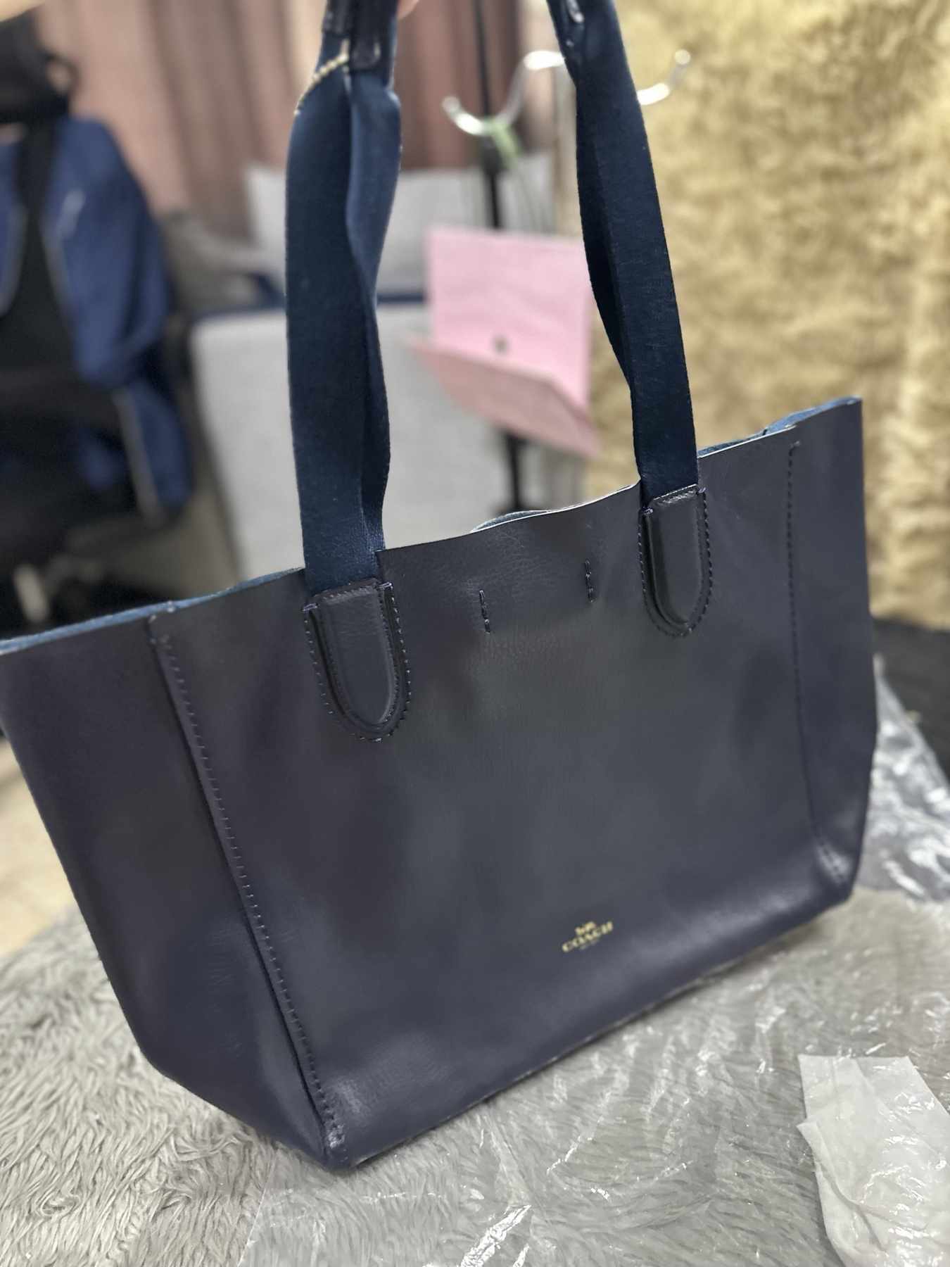 AUTHENTIC/ORIGINAL Preloved Coach Derby Tote Bag