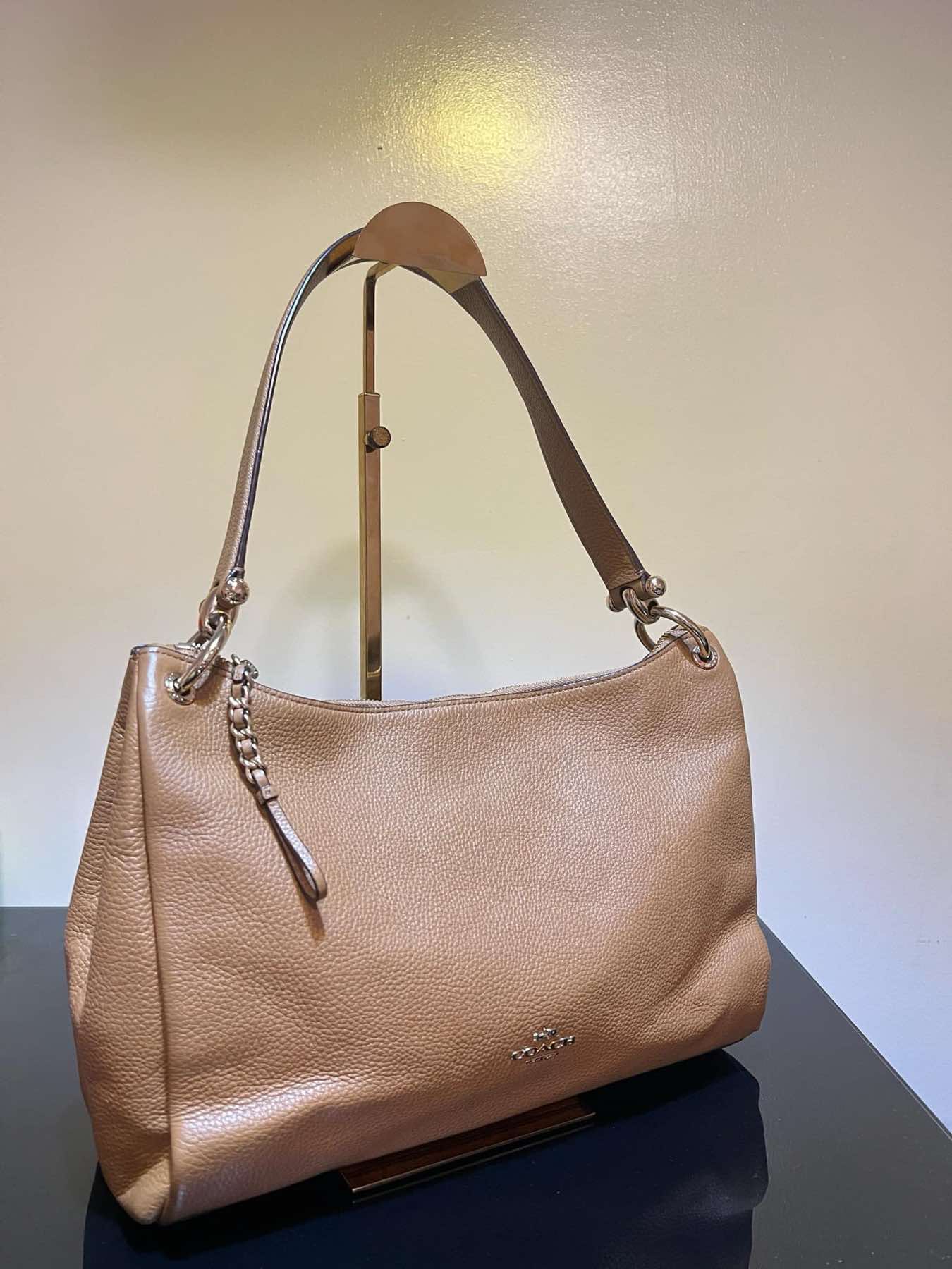 AUTHENTIC/ORIGINAL Preloved Coach Mia Shoulder Bag Brown