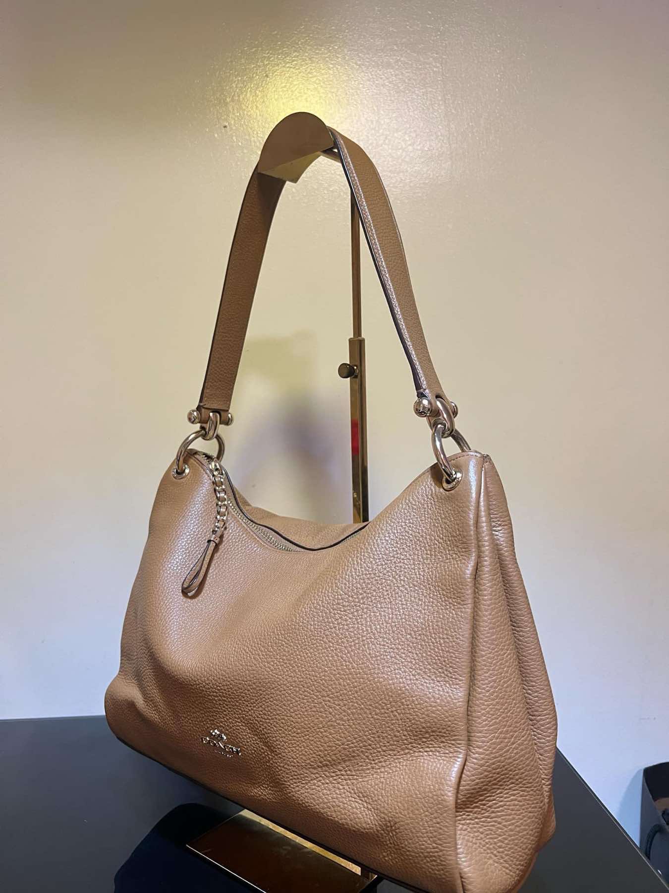 AUTHENTIC/ORIGINAL Preloved Coach Mia Shoulder Bag Brown