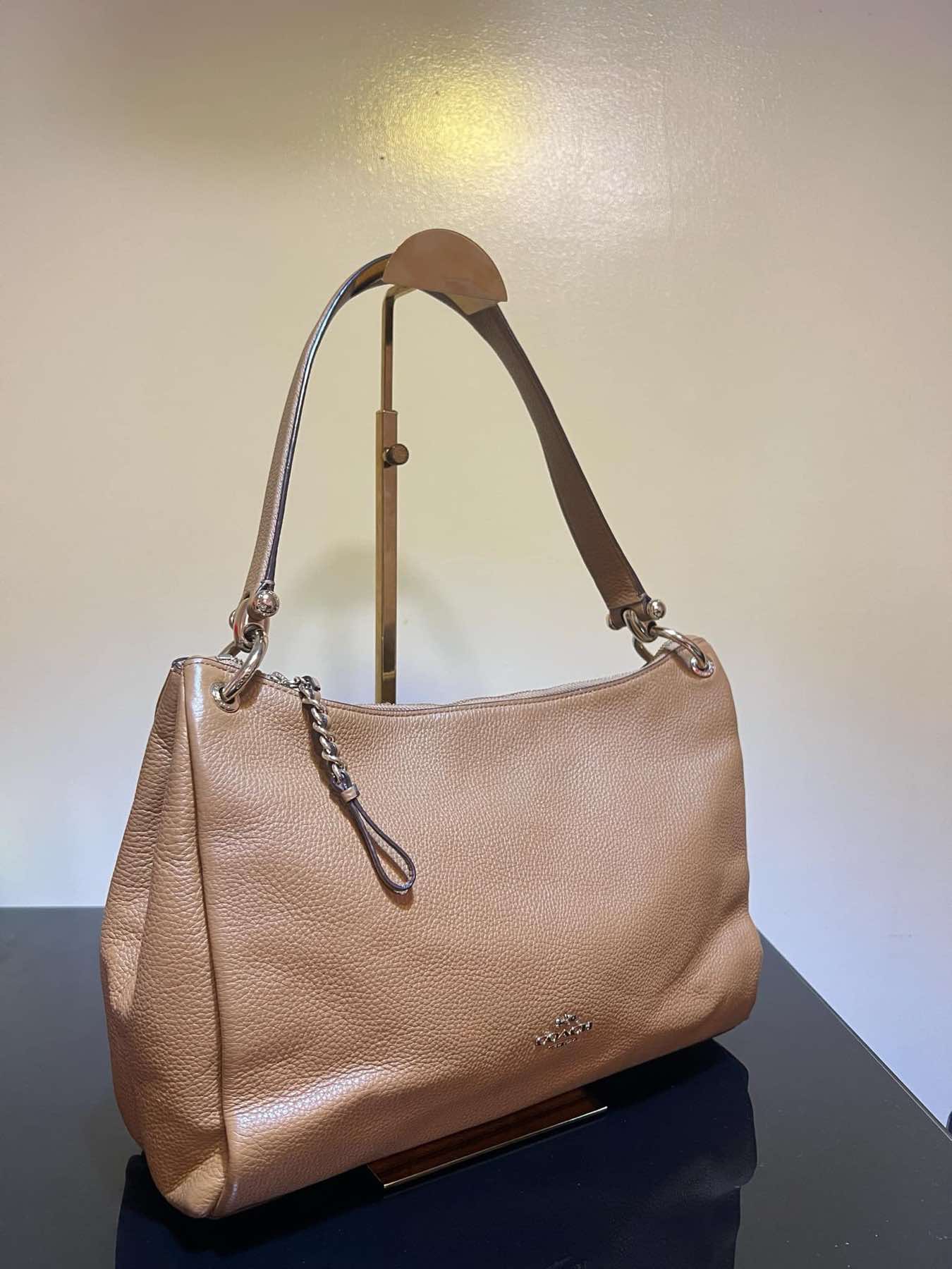 AUTHENTIC/ORIGINAL Preloved Coach Mia Shoulder Bag Brown