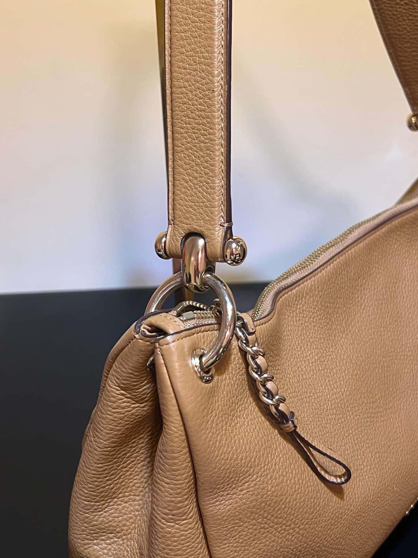 AUTHENTIC/ORIGINAL Preloved Coach Mia Shoulder Bag Brown