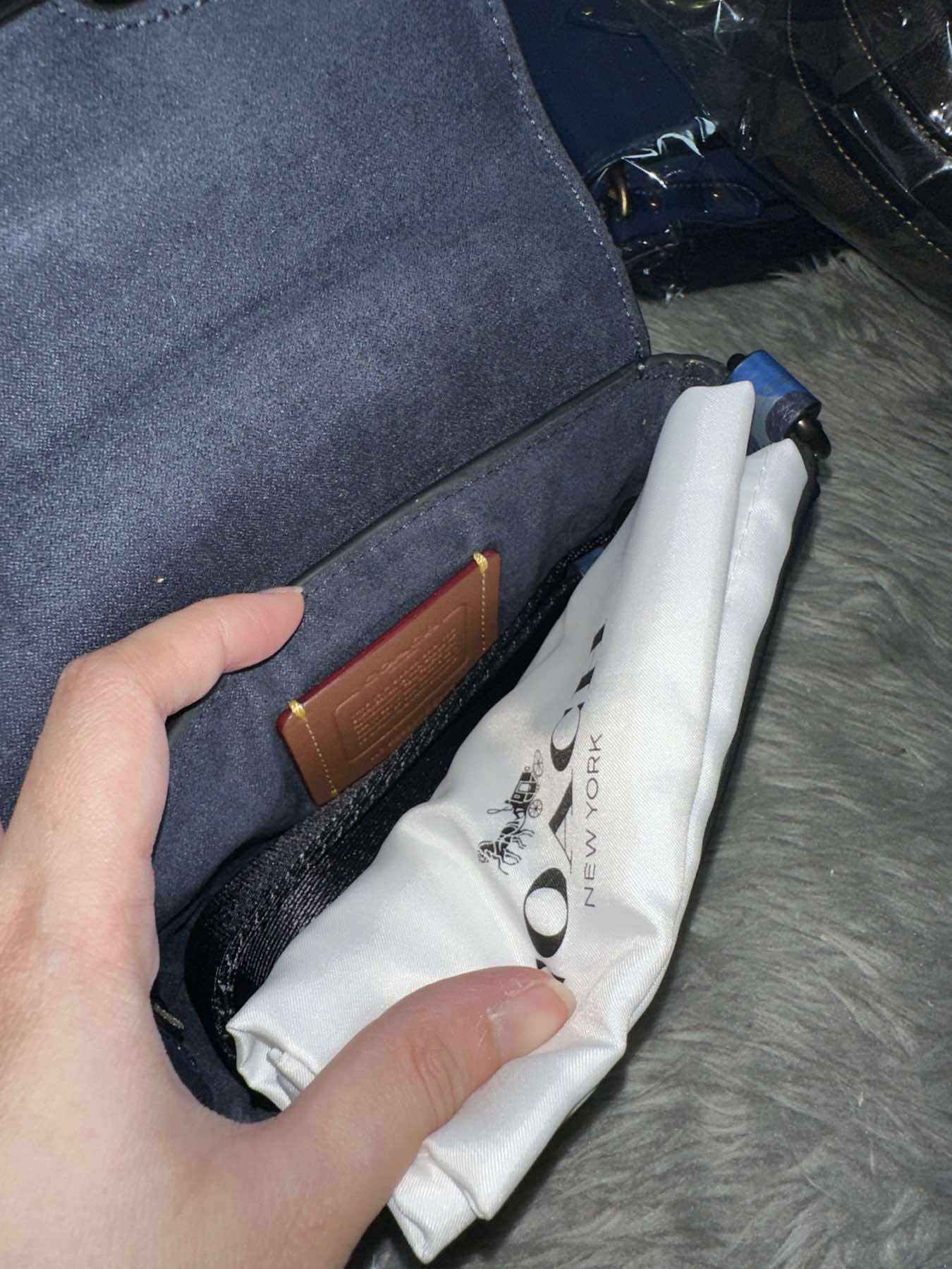 AUTHENTIC/ORIGINAL Coach Soft Tabby Crossbody 18 With Camo Print Small Men's Bag