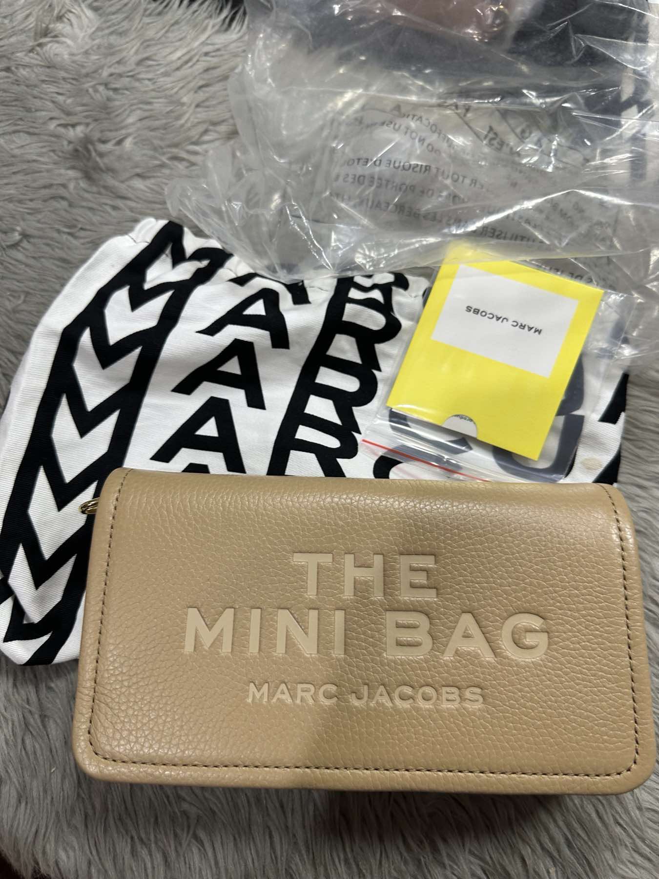 AUTHENTIC/ORIGINAL MJ The Mini Bag Camel Brown