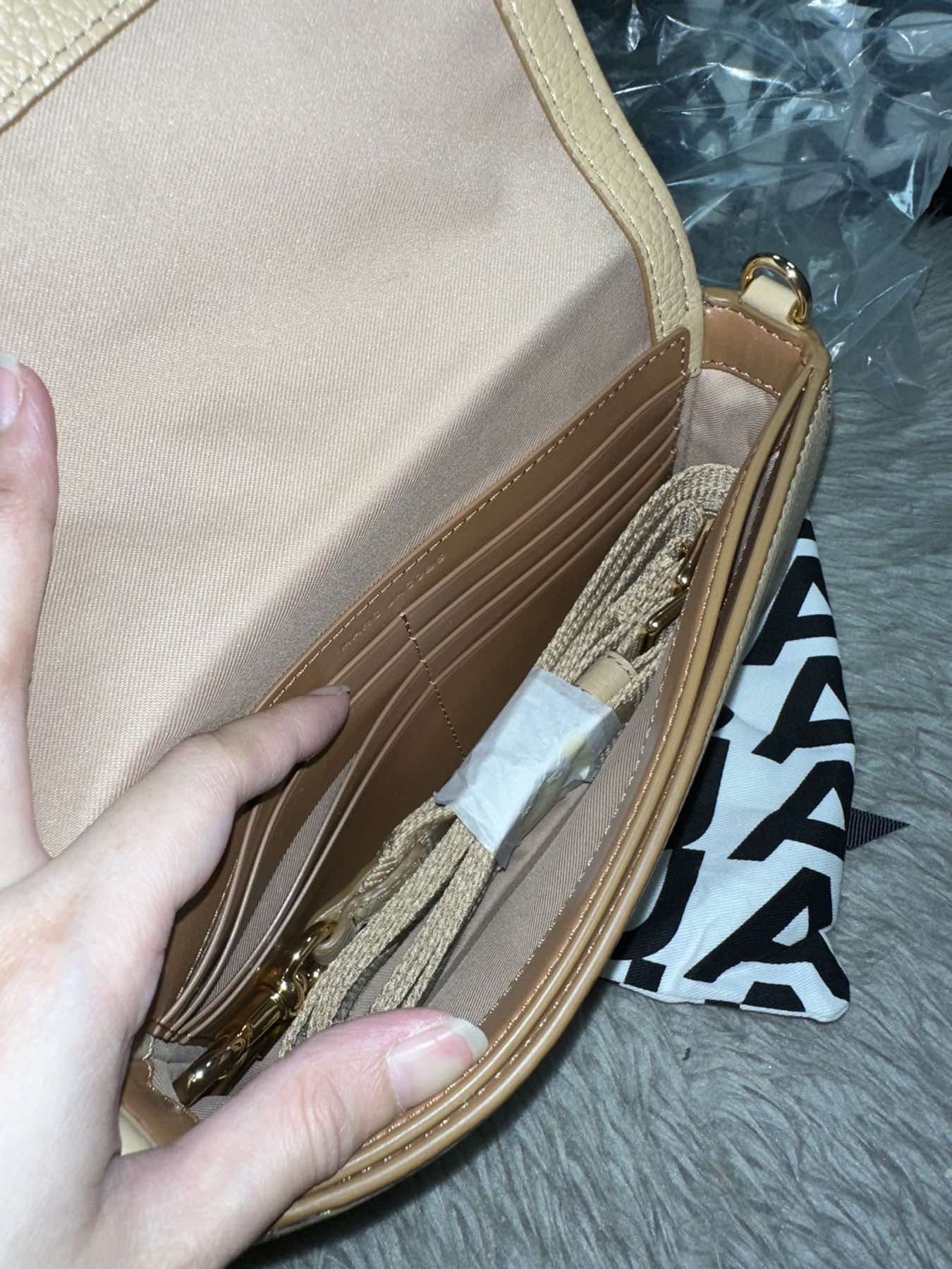AUTHENTIC/ORIGINAL MJ The Mini Bag Camel Brown