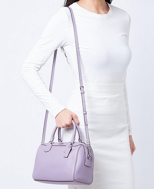 AUTHENTIC/ORIGINAL Coach RARE Mini Bennett Satchel Bag Purple Lilac