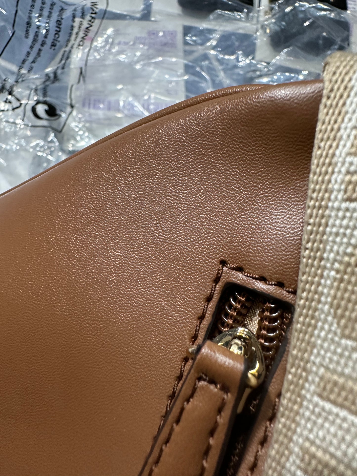 AUTHENTIC/ORIGINAL Michael K0rs MK Erin Small Logo Jacquard Belt Bag Fanny Pack