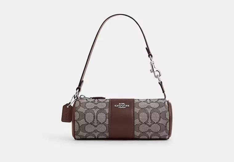 AUTHENTIC/ORIGINAL COACH Nolita Barrel Bag In Signature Jacquard