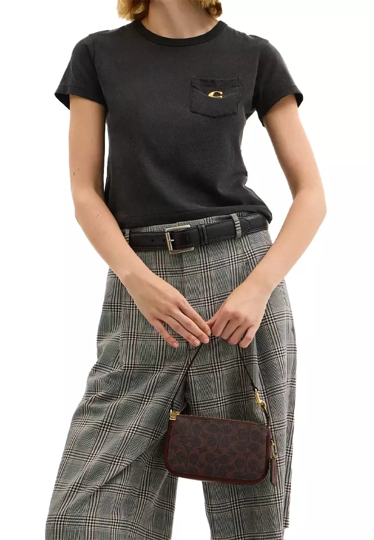 ORIG & IMPORTED CCH Retail Plaza 18 and 22 Small Shoulder Bag Maple Brown