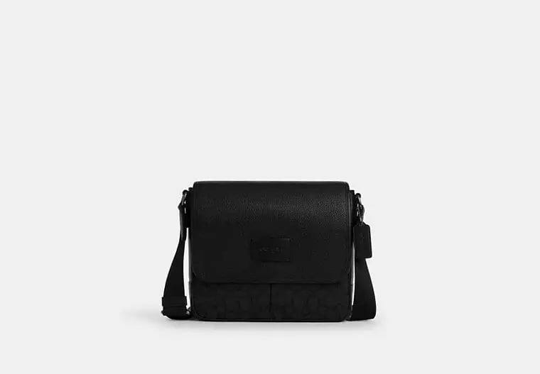 ORIG & IMPORTED COACH Sprint Map Bag 25 In Signature Jacquard