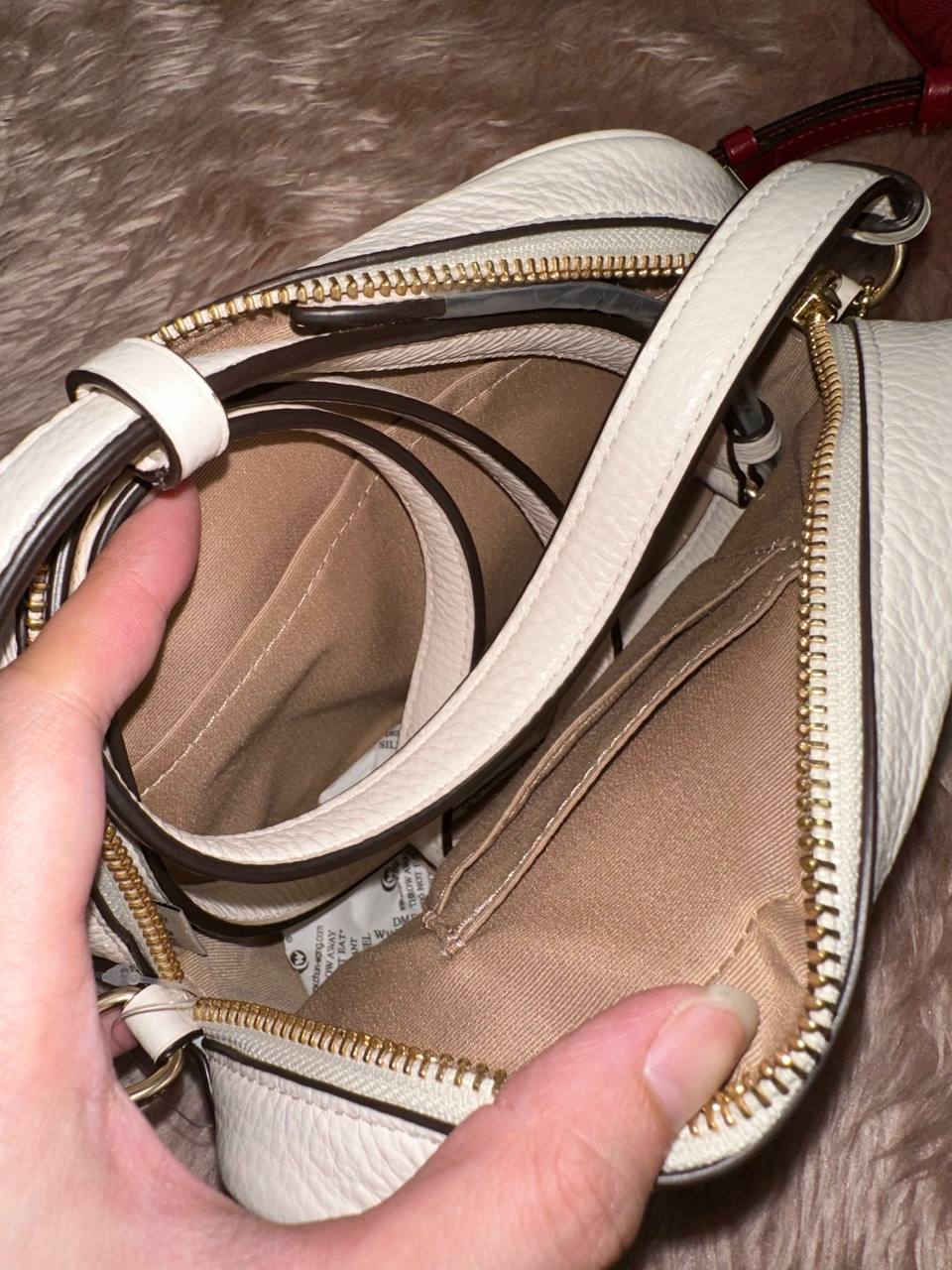 ORIG & IMPORTED COACH Mini Jamie Camera White Bag