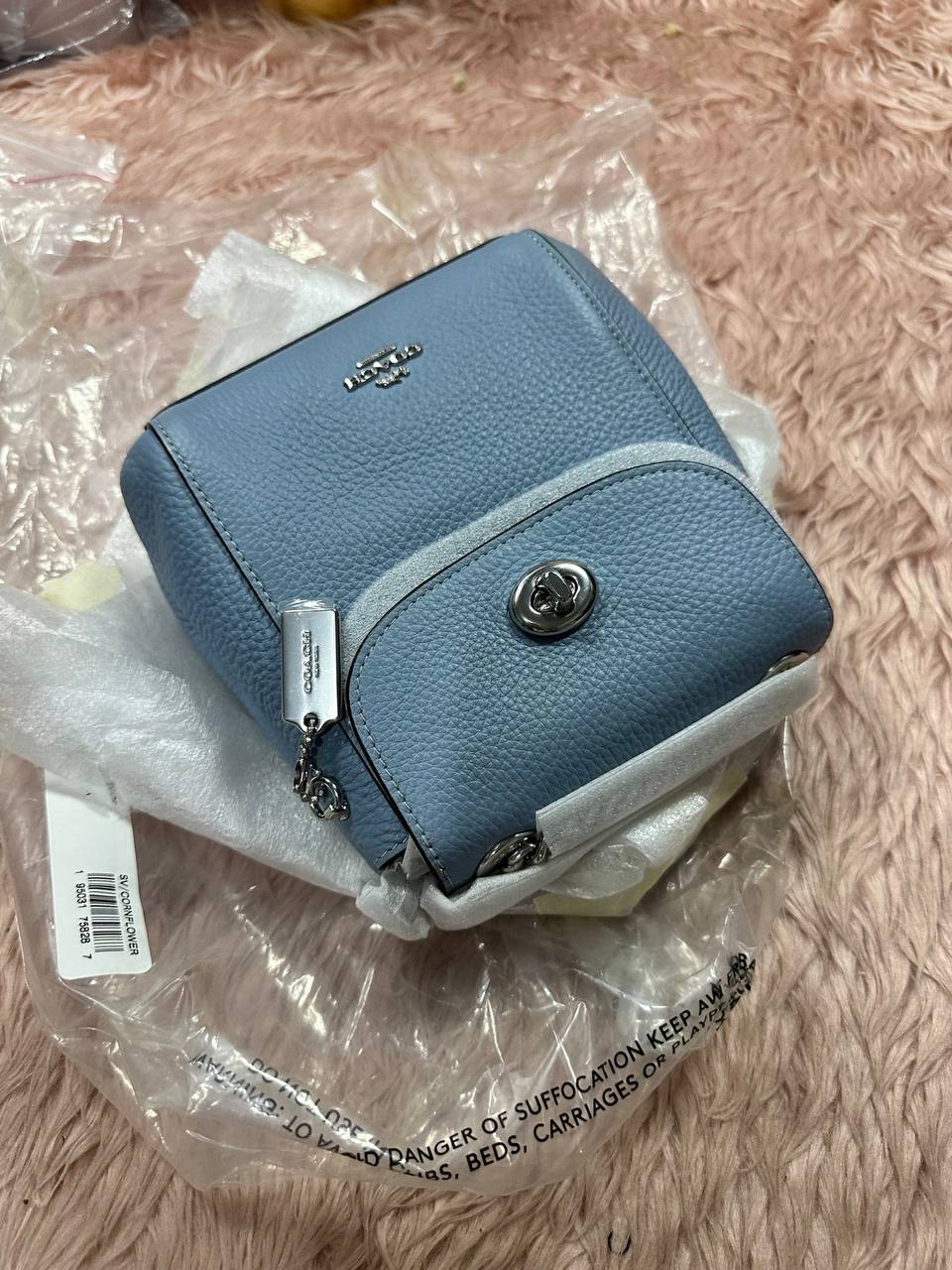 ORIG & IMPORTED COACH Convertible Mini Backpack Blue Small Bag