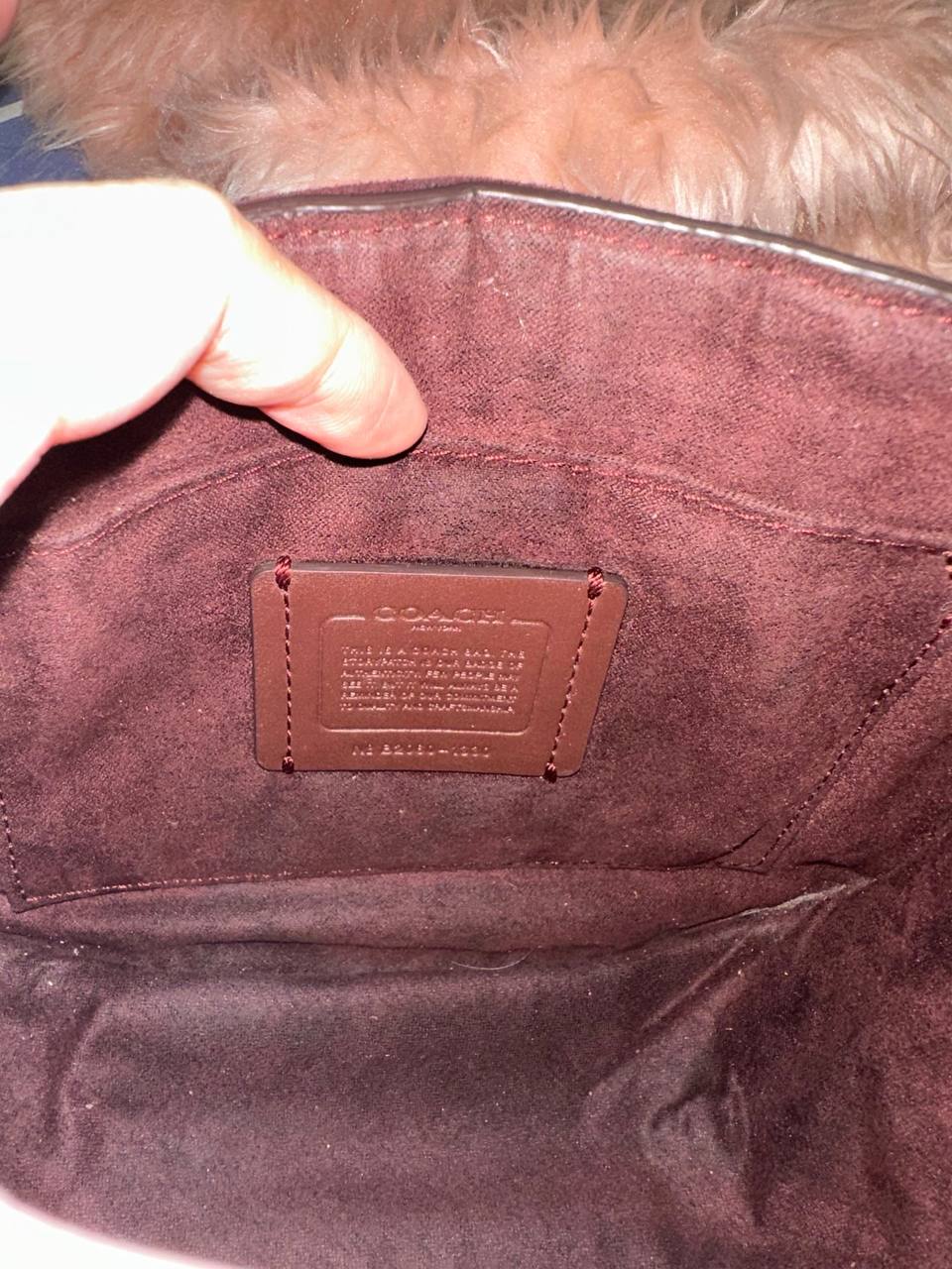 ORIG Preloved COACH Remi Saddle In Colorblock Pink Small Bag