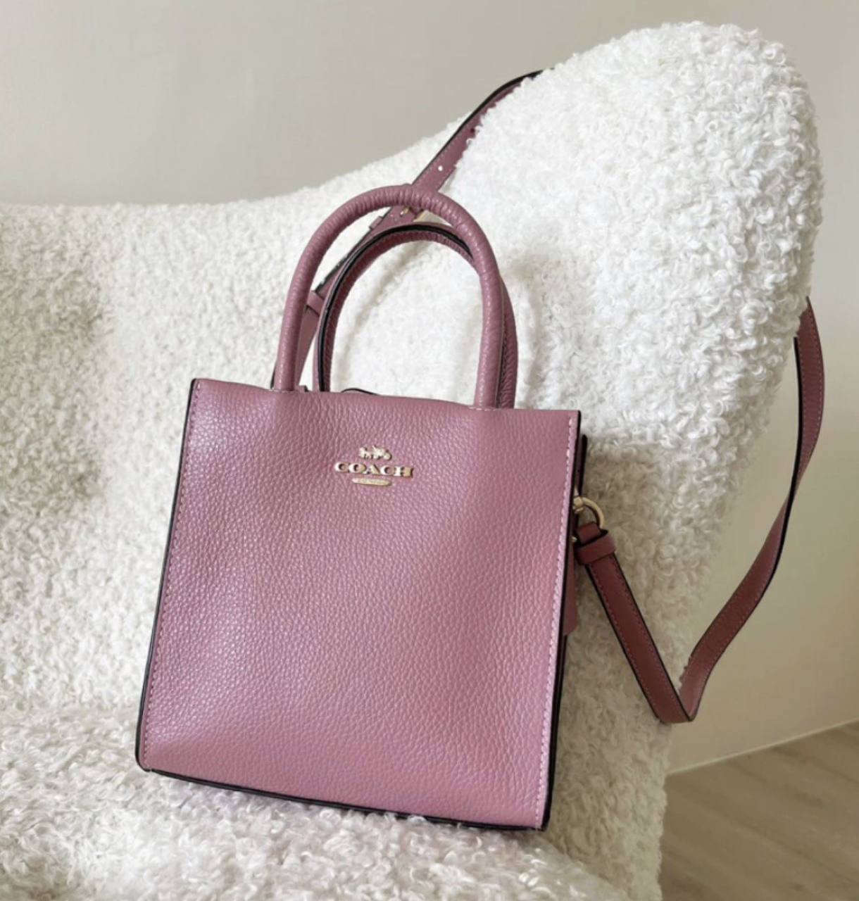 ORIG & IMPORTED COACH Mini Cally Crossbody Small Pink Bag