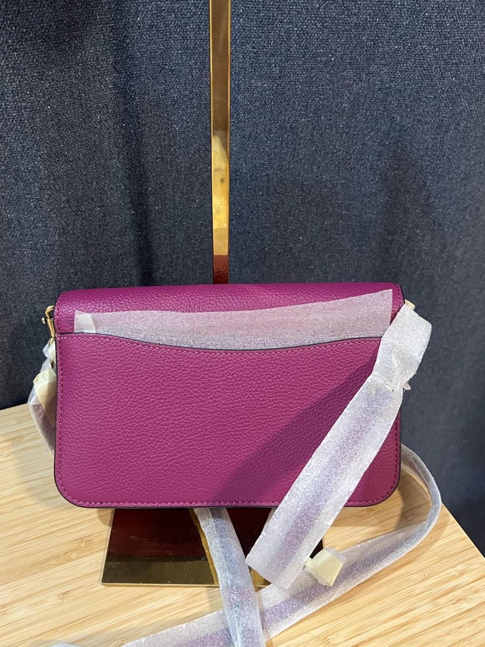 ORIG & IMPORTED COACH Retail Hayden Crossbody Deep Plum Dark Pink Small Bag