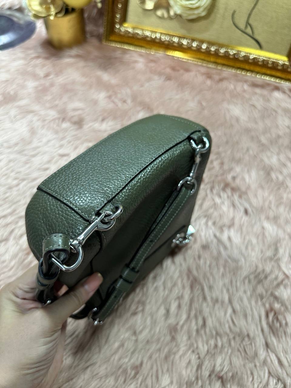 ORIG & IMPORTED COACH Convertible Mini Backpack Sage Green Bag
