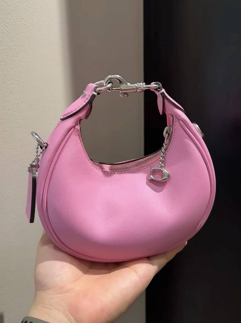 ORIG & IMPORTED COACH Jonie Micro Crossbody Mini Bag Vivid Pink