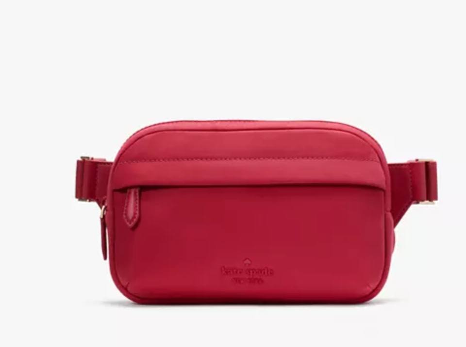ORIG & IMPORTED Kate Spade KS Chelsea Red Belt Bag Nylon