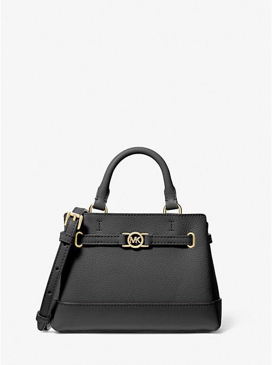 ORIG & IMPORTED Michael Kors MK Reed Extra-Small Pebbled Leather Satchel