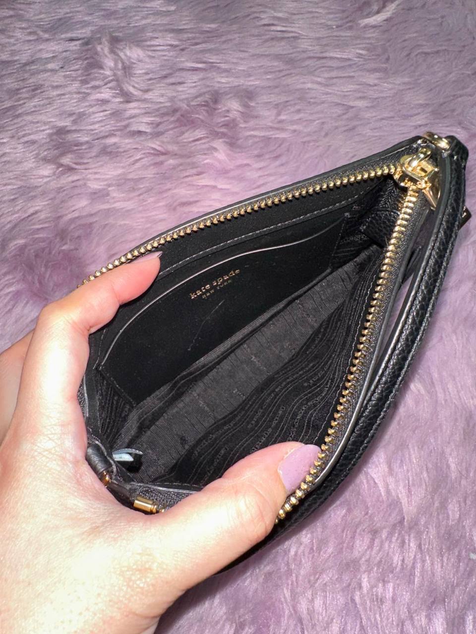 ORIG & IMPORTED Kate Spade KS Ava Pochette Small Shoulder Black Bag