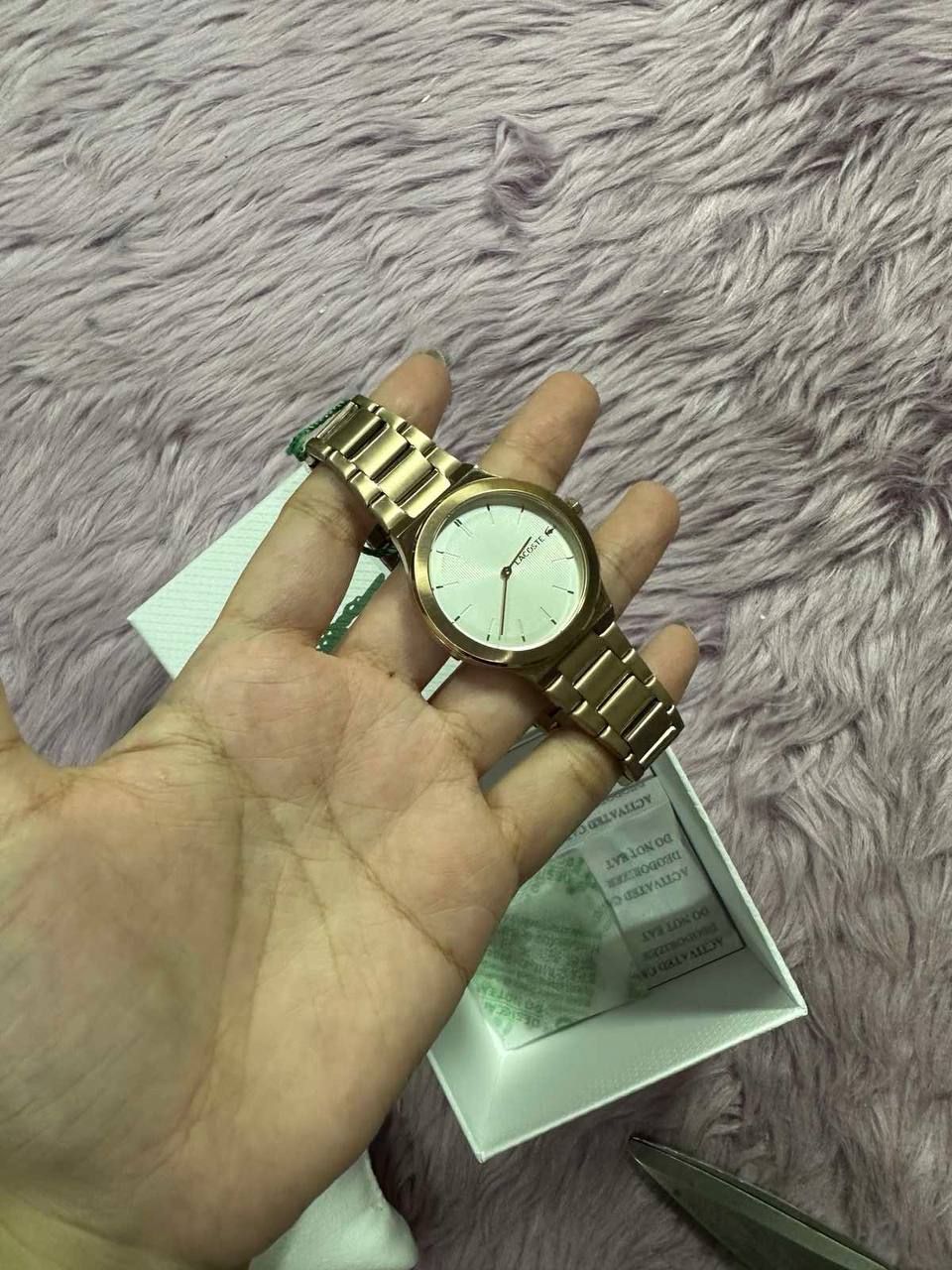 ORIG & IMPORTED LACOSTE Chelsea 2001180 ladies' watch stainless steel strap