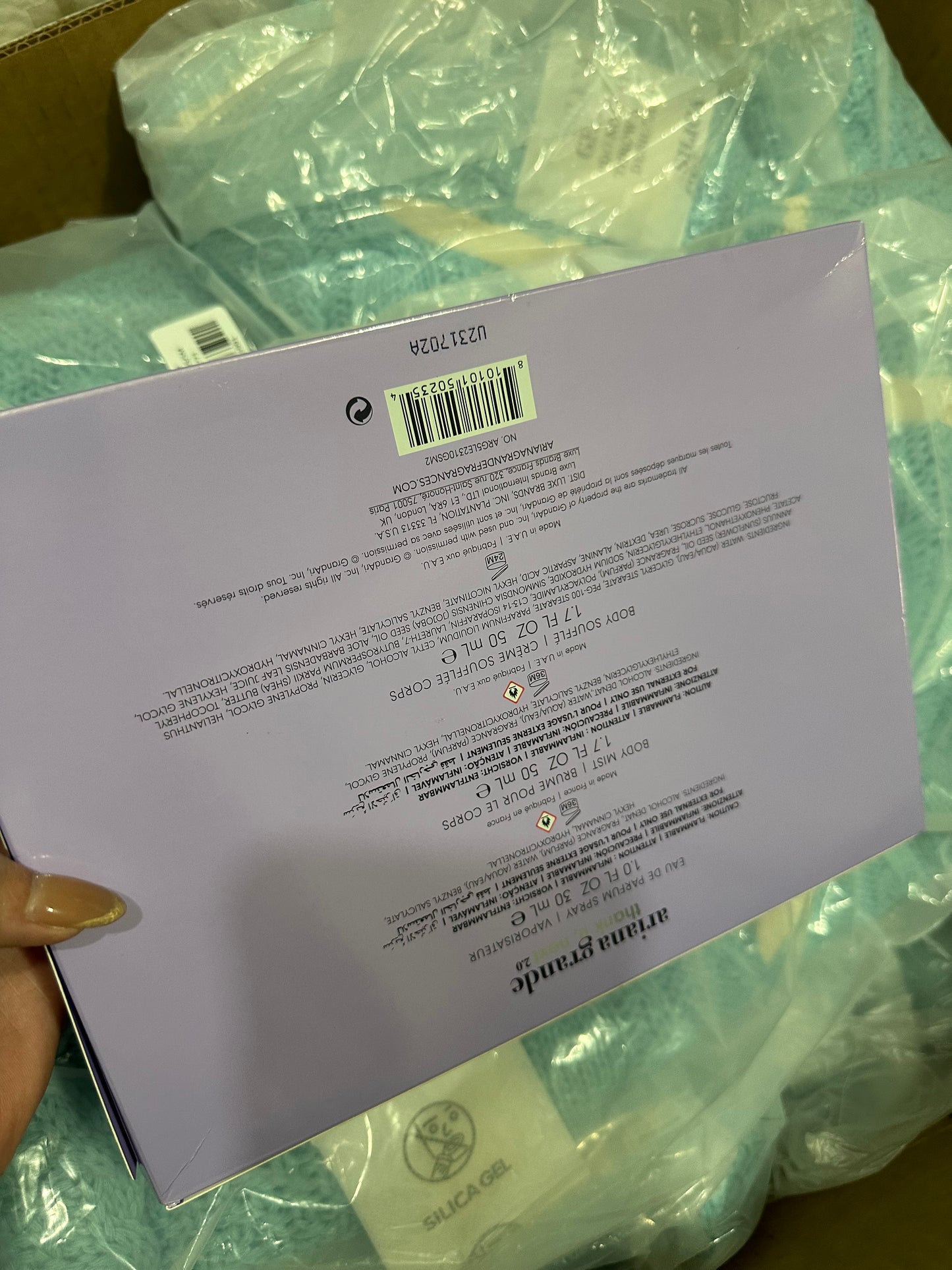 AUTHENTIC Ariana Grande Thank U Next 2.0 30ml Perfume & 8oz Mist IMPORTED, BRAND NEW