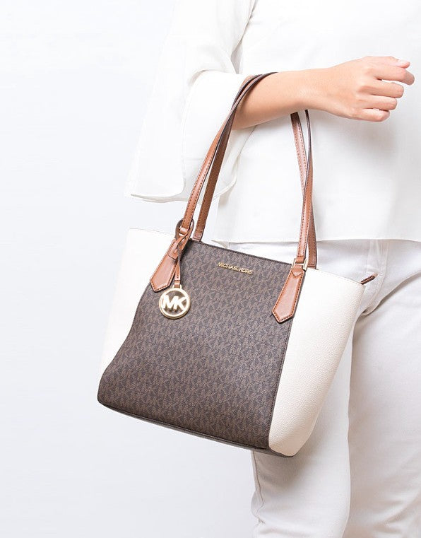 Michael kors kimberly small bonded tote best sale