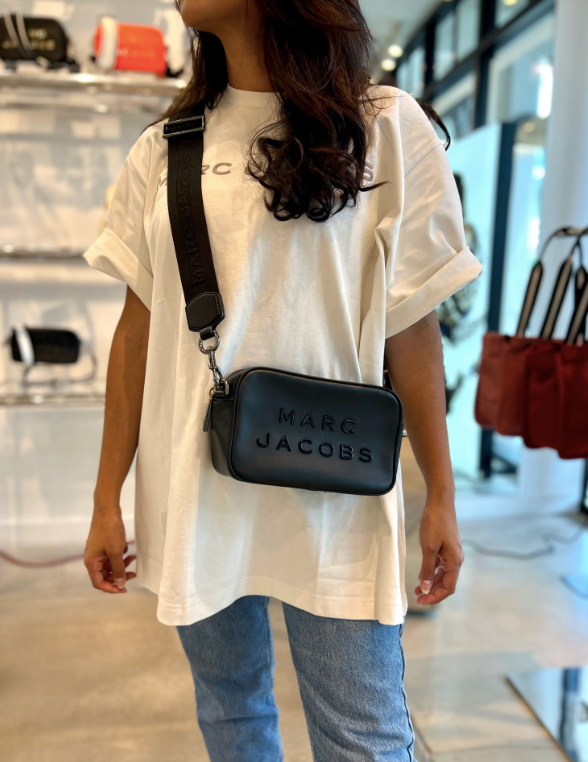 Marc jacobs flash leather crossbody hotsell