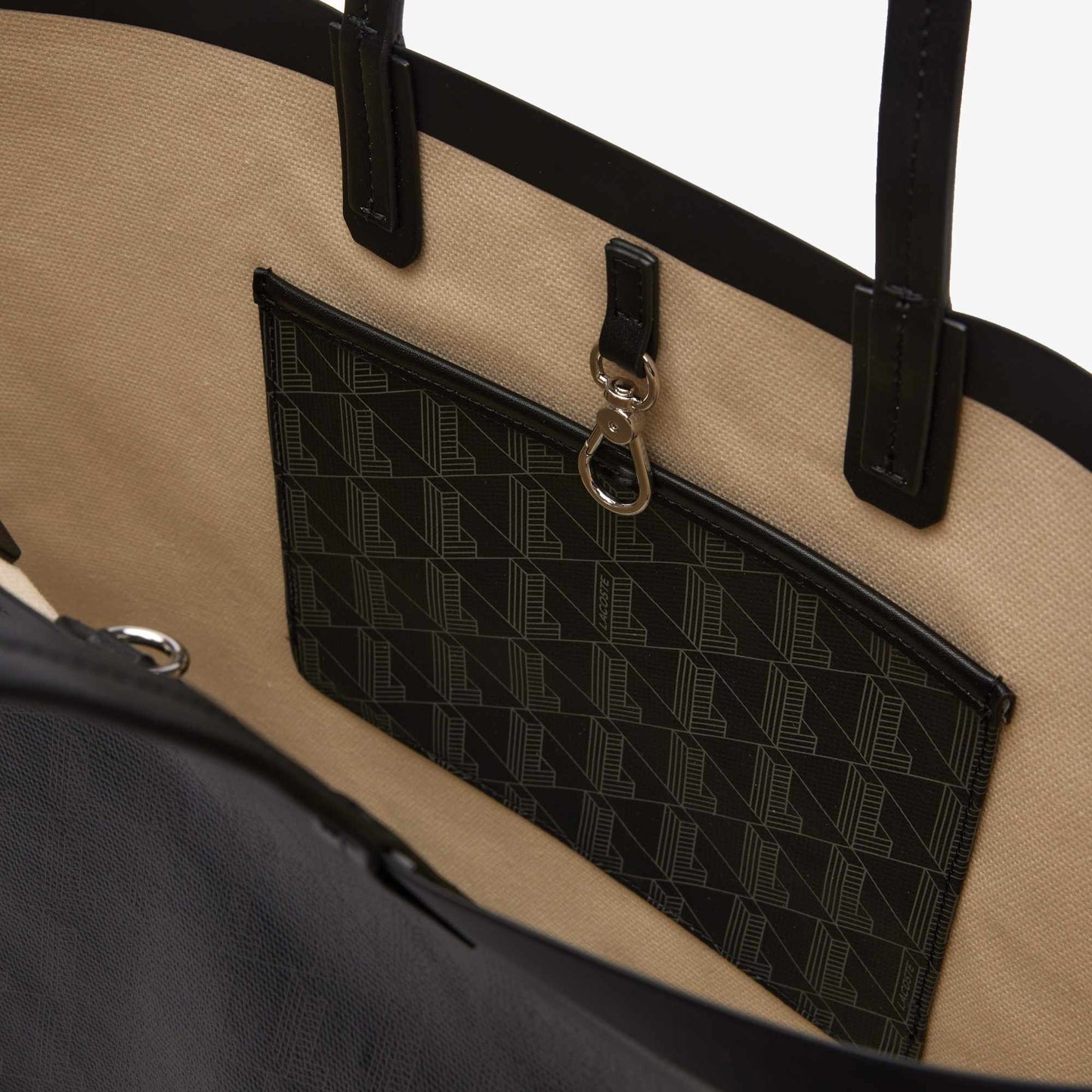 AUTHENTIC/ORIGINAL Lacoste Medium Women's Zely Tote with Pouch