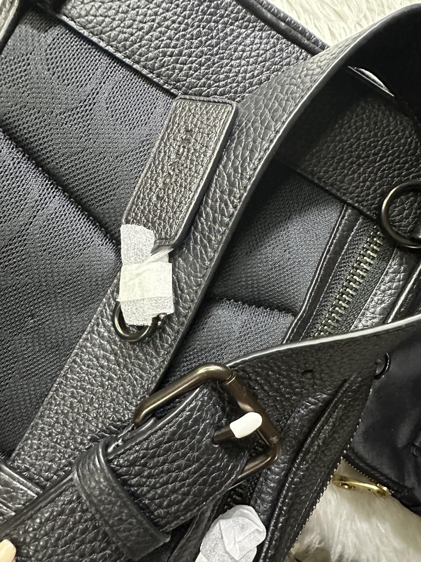 AUTHENTIC/ORIGINAL Coach Beck Men's Body Bag Black