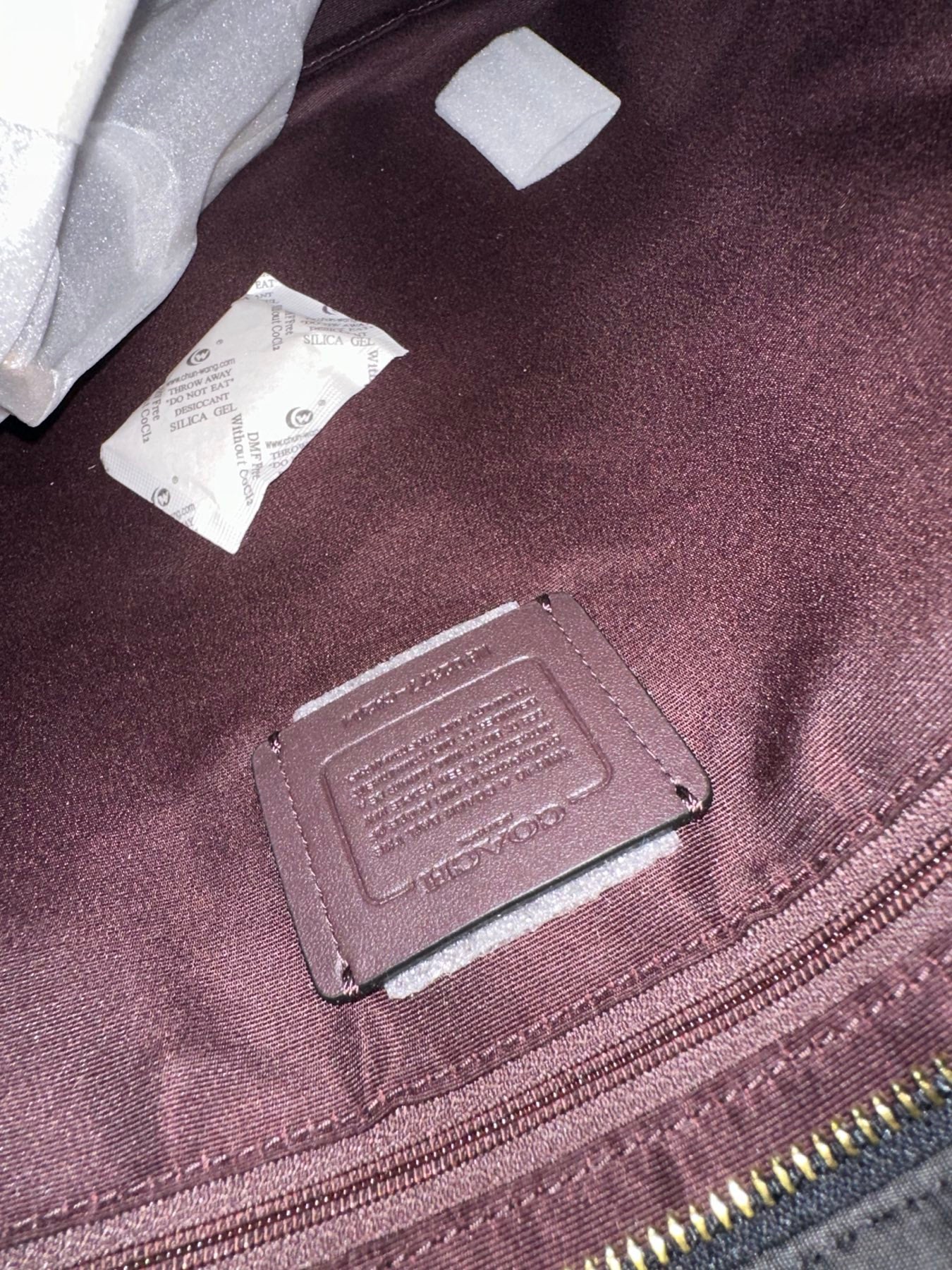 AUTHENTIC/ORIGINAL Coach Ellis Weekender Nylon Tote Large Black Bag