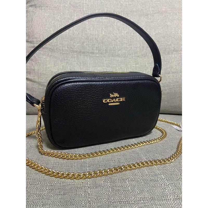 SALE! ❤️ AUTHENTIC COACH Jamie Wristlet Pouch Clutch Mini Bag in BLACK Nolita-Like