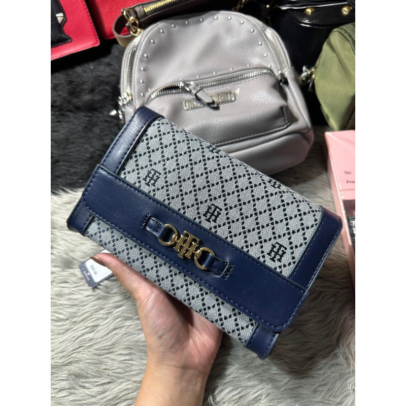 AUTHENTIC/ORIGINAL Tommy Hilfiger Women's Beltbag Crossbody Black Mini Bag