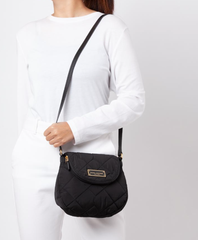 AUTHENTIC ORIGINAL Marc Jacobs MJ Mini Natasha Quilted Nylon Crossbody Grandeur Store