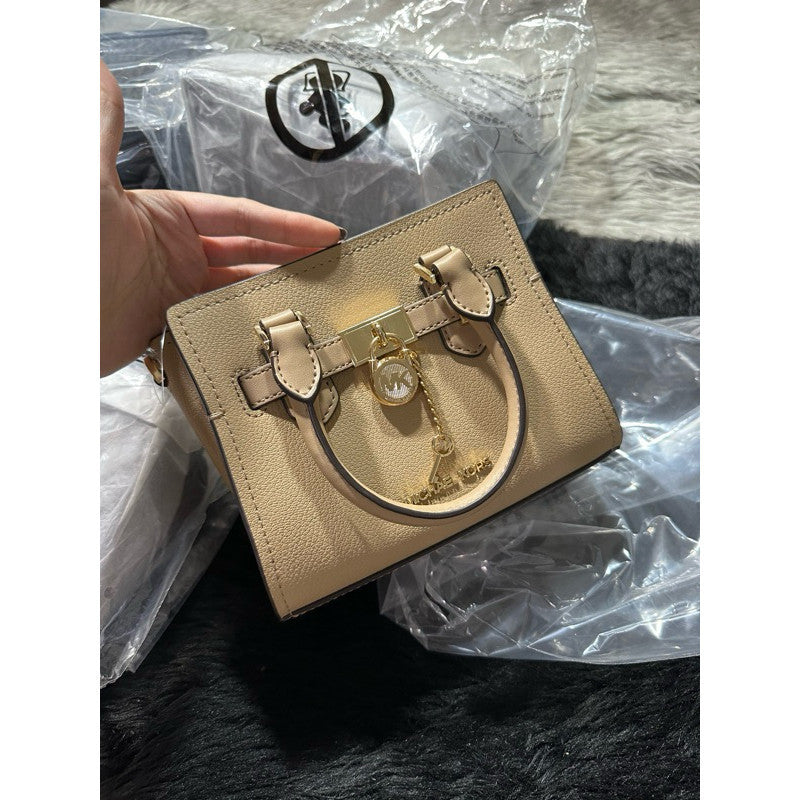 AUTHENTIC/ORIGINAL Michael K0rs MK Hamilton Saffiano Leather Mini Crossbody Bag