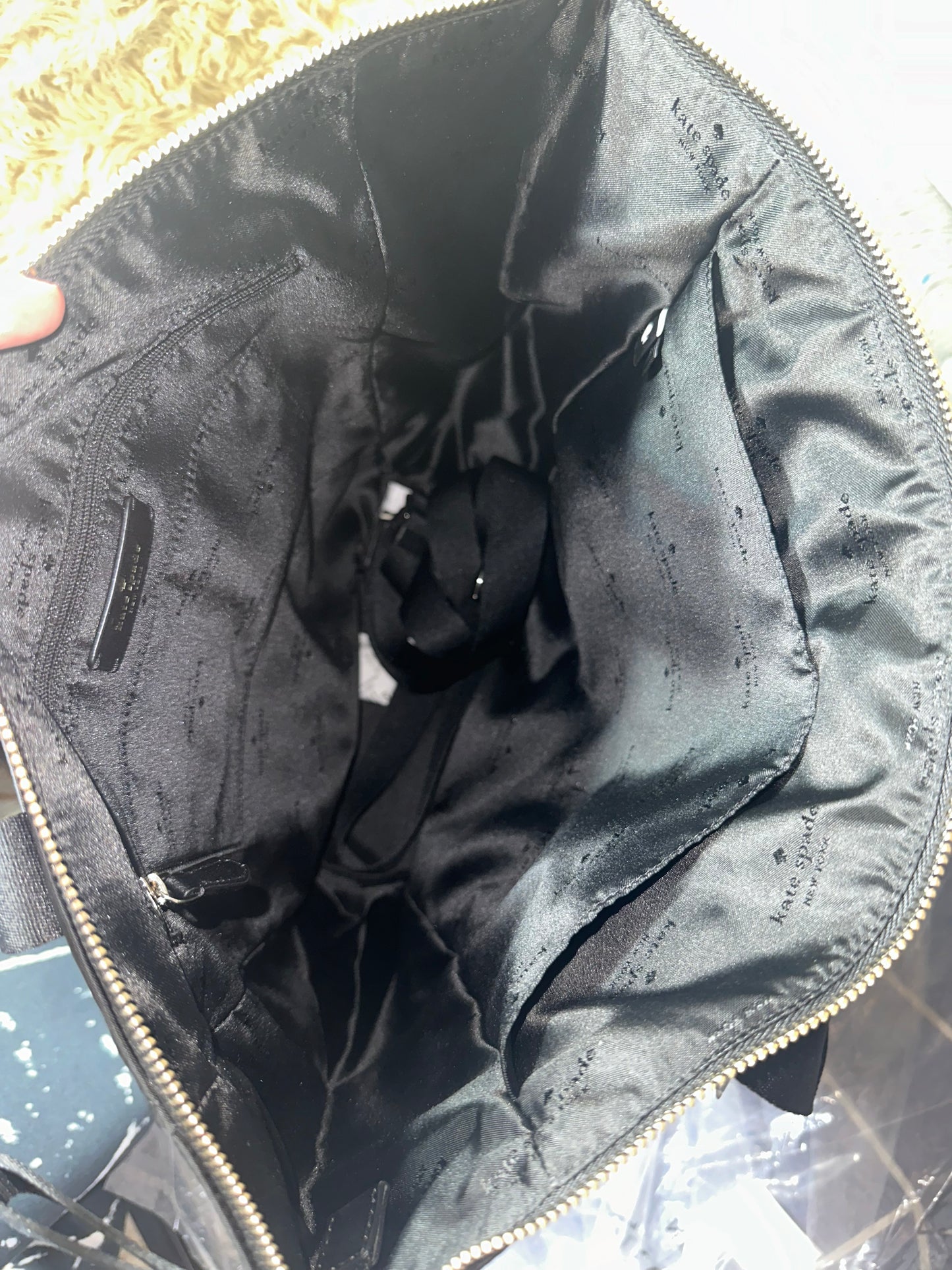 AUTHENTIC/ORIGINAL KateSpade KS Chelsea Convertible Backpack Black Nylon Large Bag