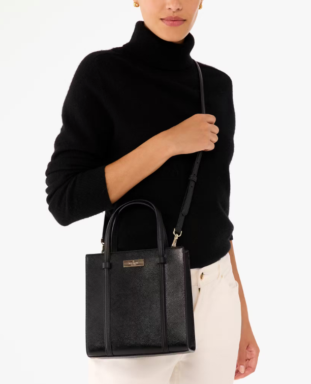AUTHENTIC/ORIGINAL KateSpade KS Kenzie Small Tote Bag in Black