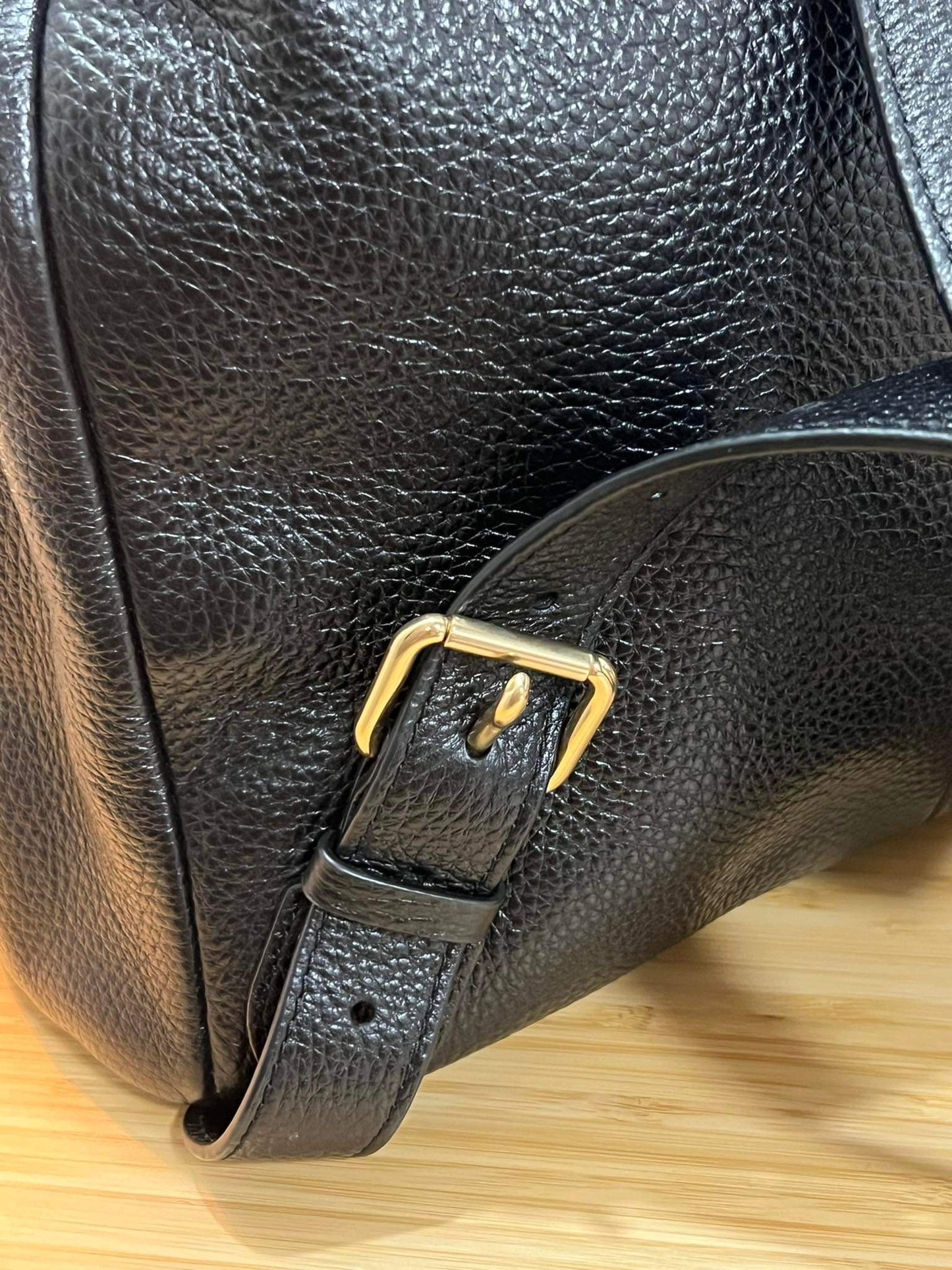 AUTHENTIC/ORIGINAL Preloved Coach Pennie Backpack Black Bag