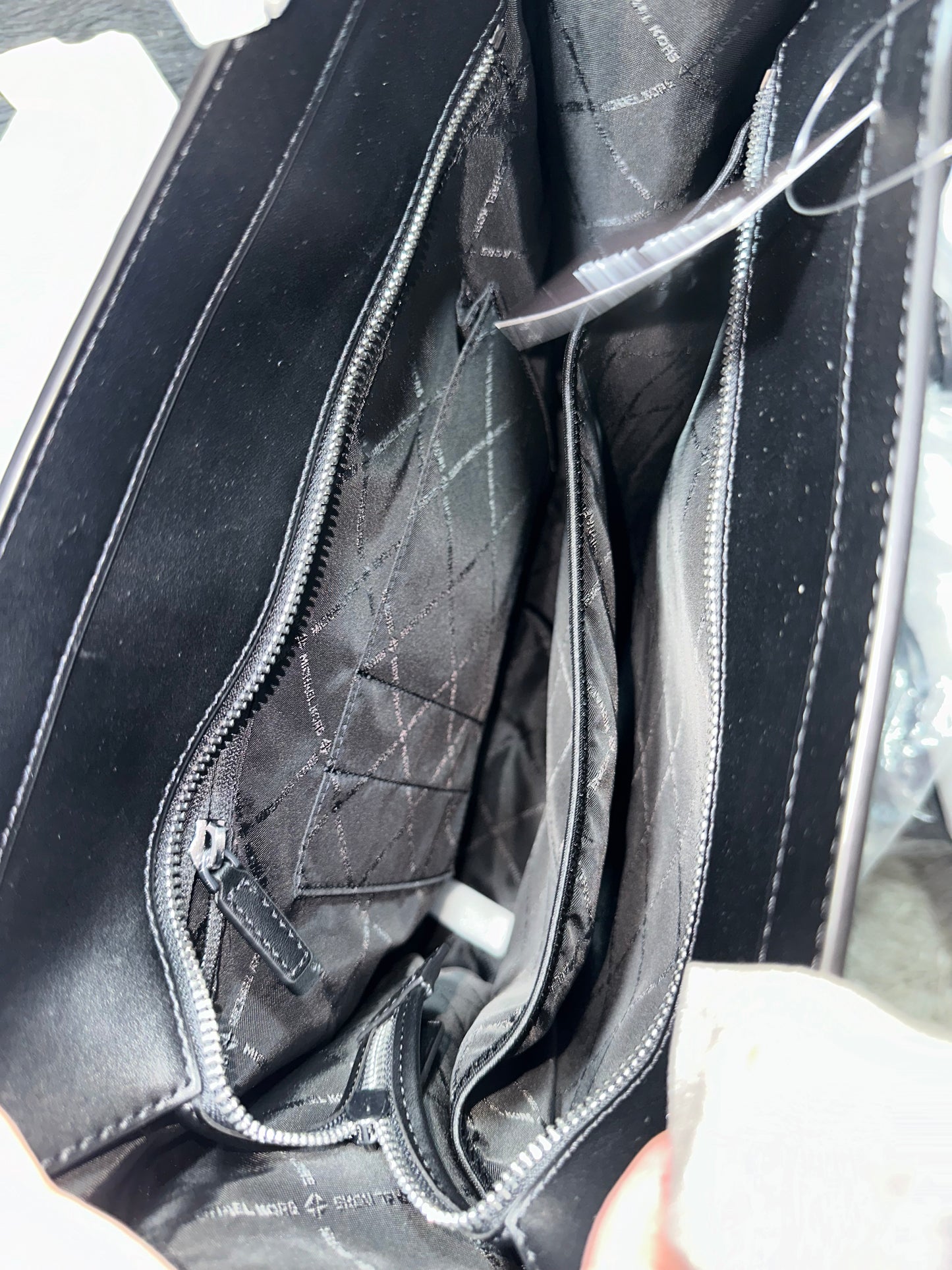 AUTHENTIC/ORIGINAL Michael Kors MK Cooper Tote Men's Large Laptop Bag Black