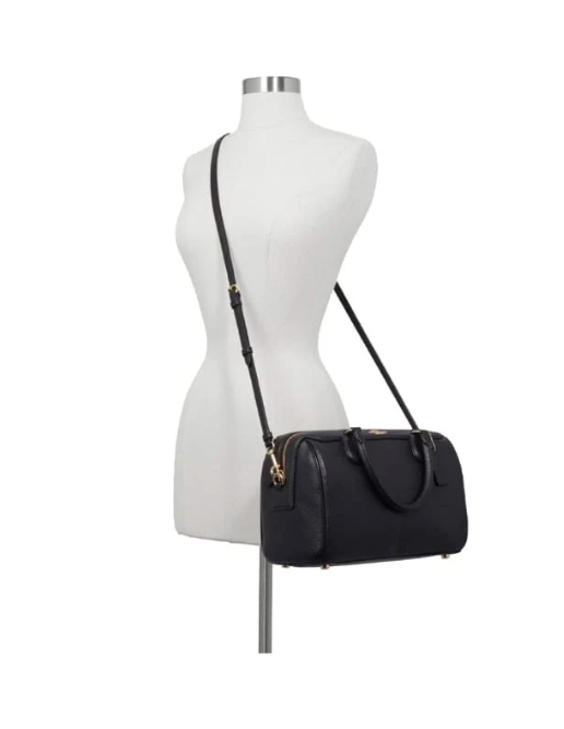 AUTHENTIC/ORIGINAL Preloved Coach Large Bennett Satchel Crossbody Bag Black