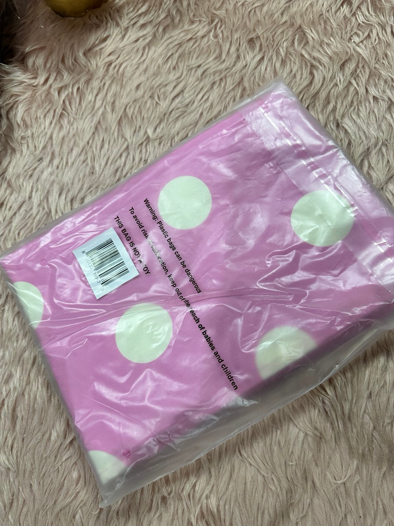 AUTHENTIC/ORIGINAL Kate Spade KS Park Dot Tote Pink Shopper Large Bag