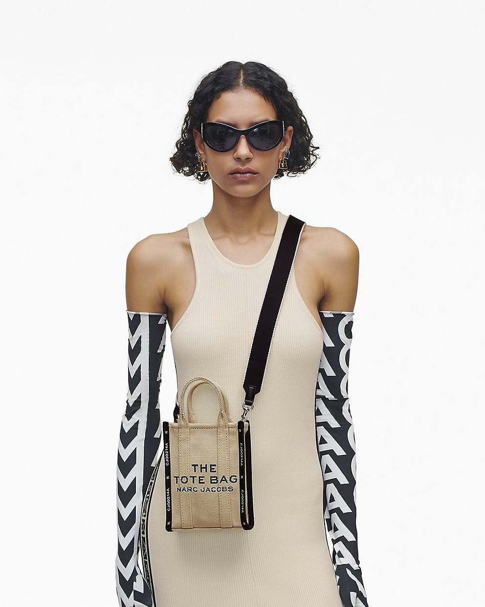 ORIG & IMPORTED Marc Jacobs MJ The Jacquard Crossbody Tote Bag