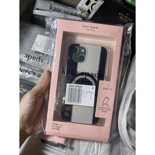SALE! ❤️ AUTHENTIC KateSpade KS Camera Resin Iphone 13 and Pro MAX Case in PARCHMENT MULTI