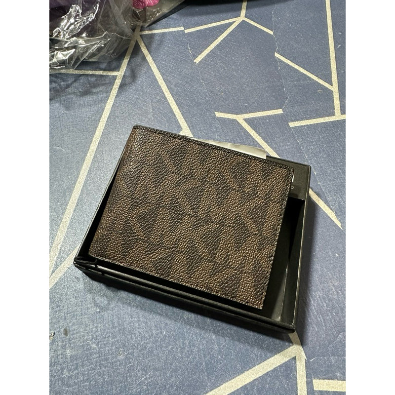 AUTHENTIC/ORIGINAL Michael K0rs MK Slim Bifold Wallet for Men