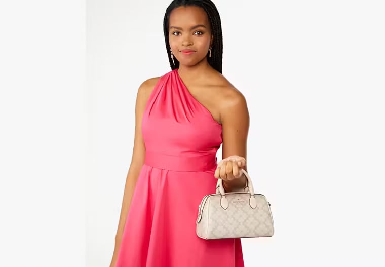 ORIG & IMPORTED Kate Spade KS Spade Flower Small Dolly Duffle