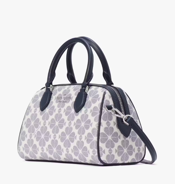 AUTHENTIC/ORIGINAL KateSpade KS Spade Flower Dolly Duffle Crossbody Bag in Navy Blue